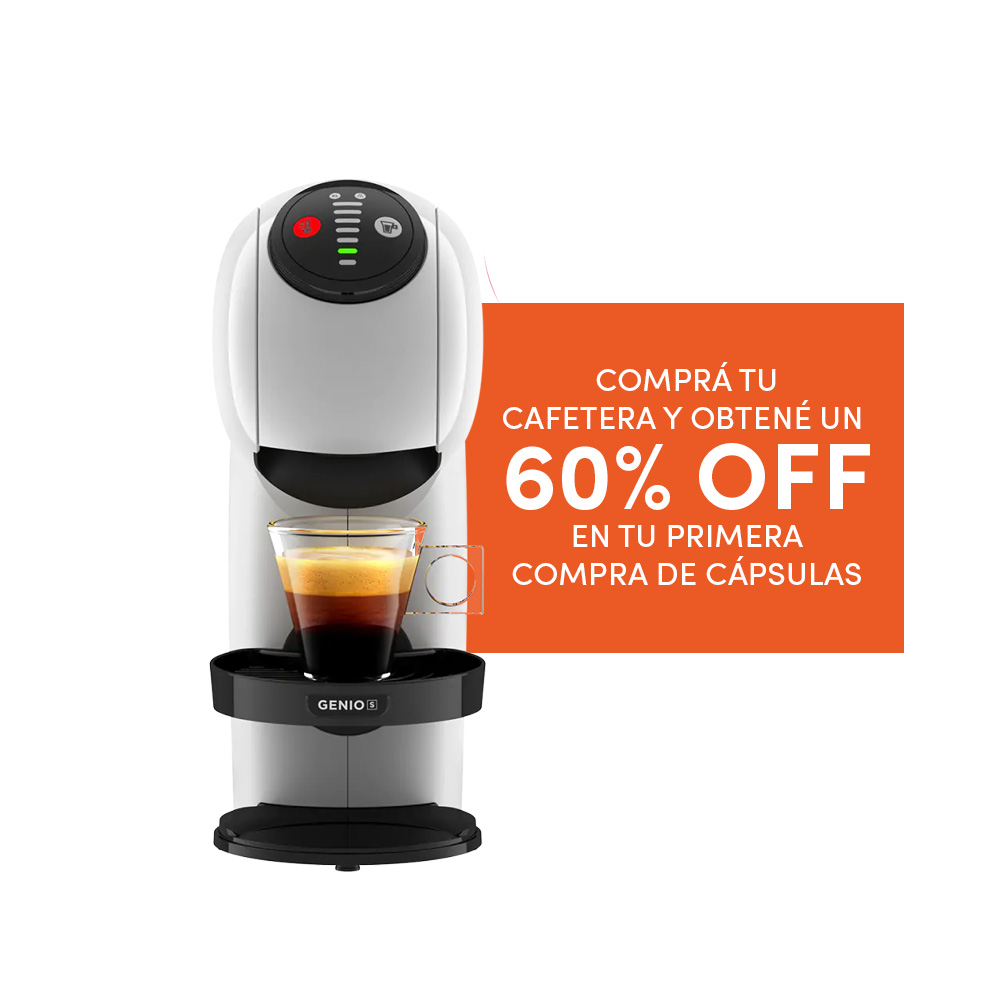 Cafetera Dolce Gusto Genio S Blanca