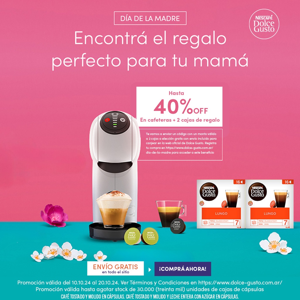 Cafetera Dolce Gusto Genio S         