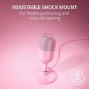 Micrófono Razer Seiren V3 Mini Ultra Compacto Usb Color Rosa