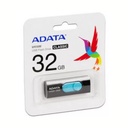 Pendrive Adata UV220 2.0 Negro y Azul