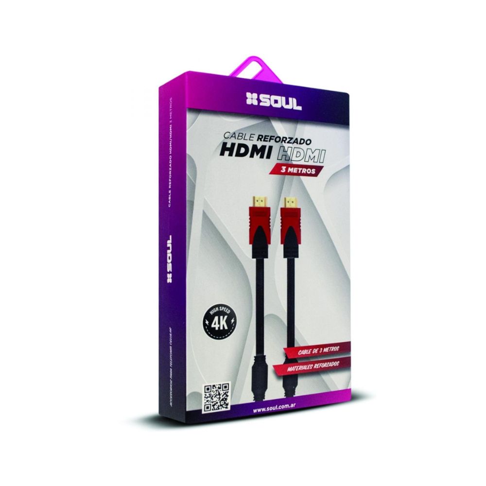 Cable Hdmi Highspeed Hdtv Ref Cable 3M