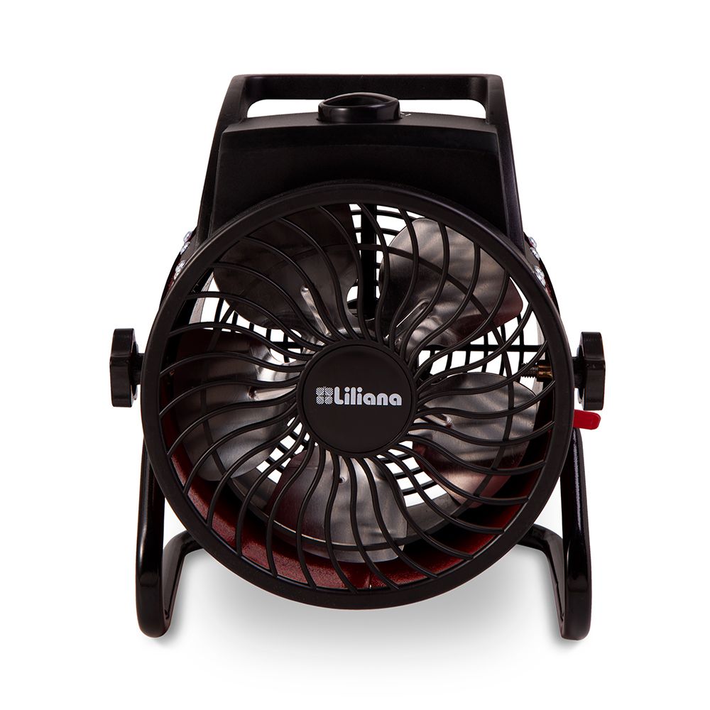 Turbo Ventilador Liliana De Pie 10 Pulgadas 5 Aspas Aluminio