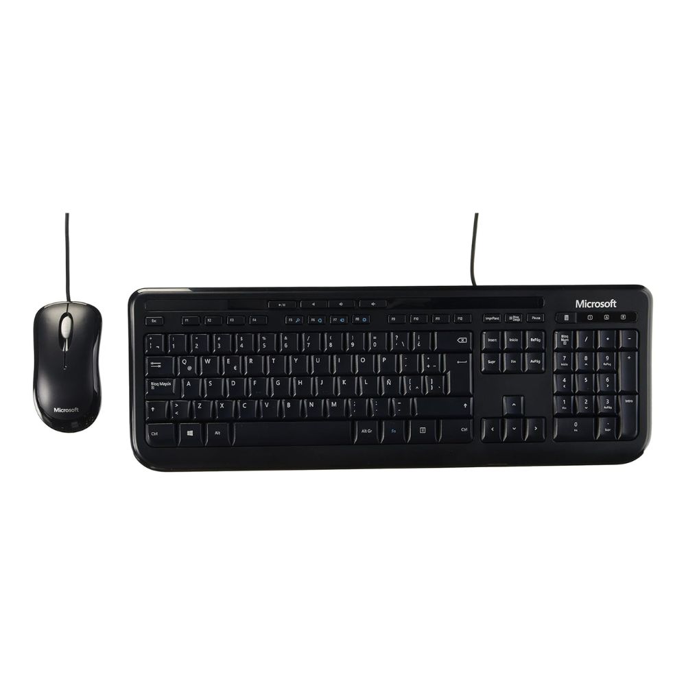 Kit De Teclado Y Mouse Microsoft Wired Desktop 600 Apb-00004