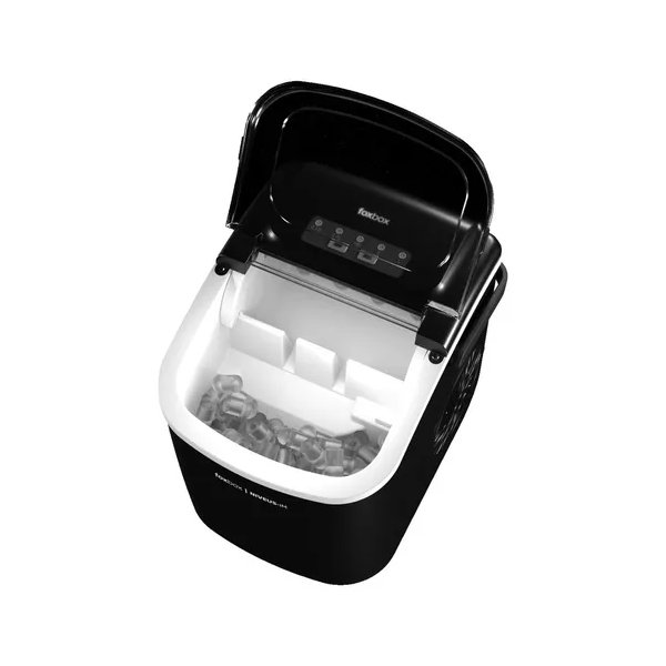 Fabrica De Hielo Foxbox 1,2 Litros Niveus Negra