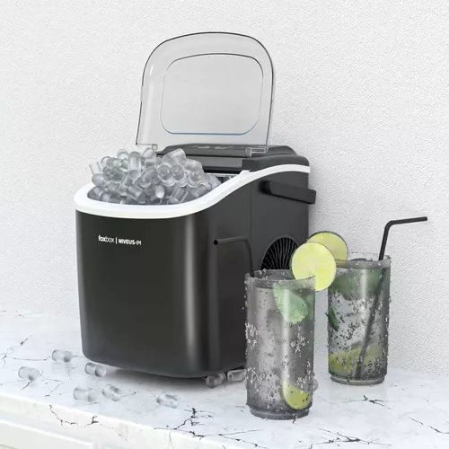 Fabrica De Hielo Foxbox 1,2 Litros Niveus Negra
