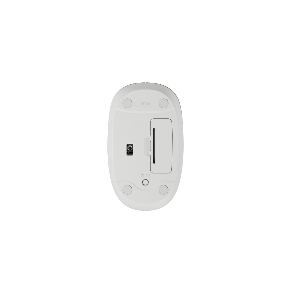 Mouse Inalámbrico Logitech M196 Con Bluetooth Blanco