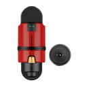 Cafetera Nespresso Inissia Roja + Aeroccino