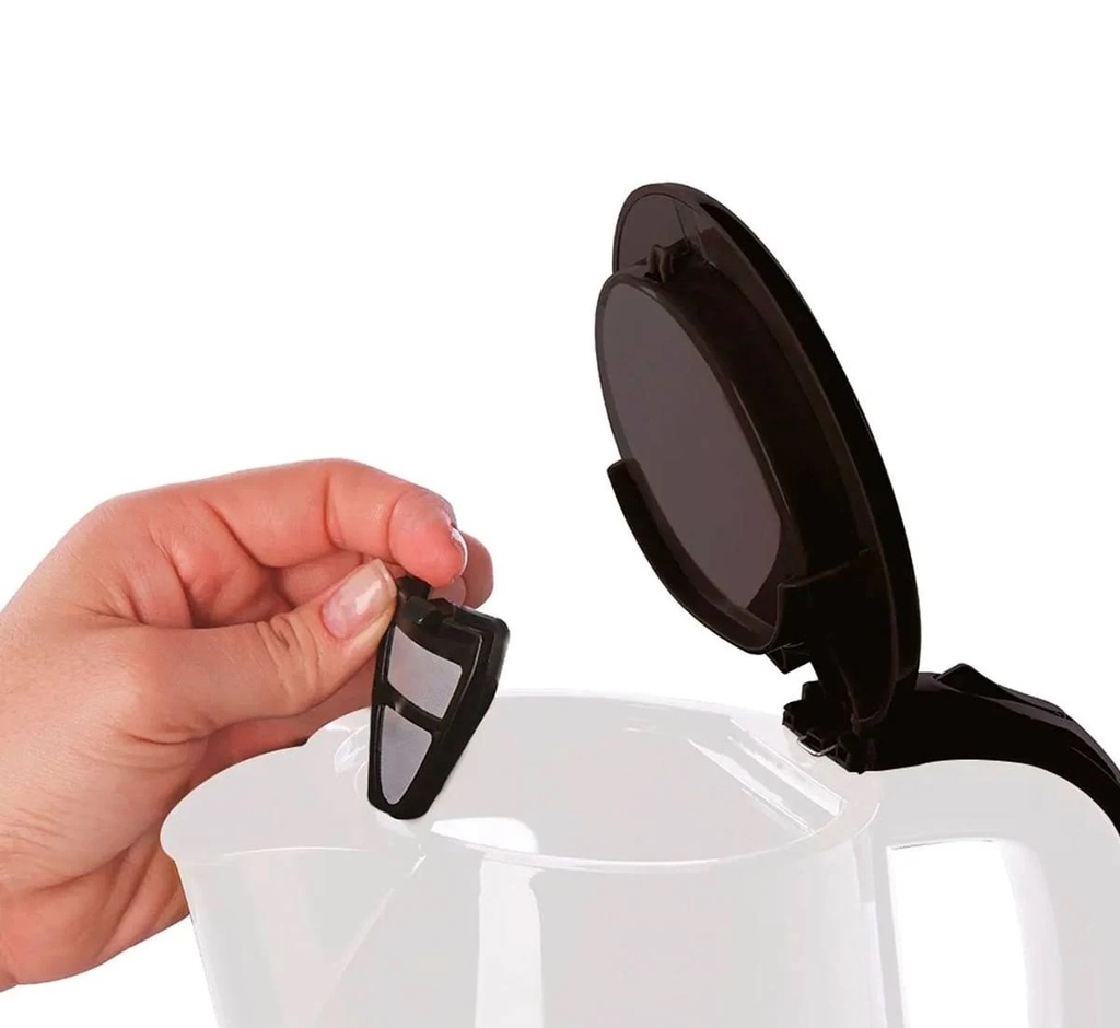 Pava Eléctrica Whitenblack 1,7 Litros         