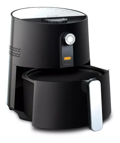 Freidora De Aire Air Fryer 3 Sin Aceite Smart-Tek Negra