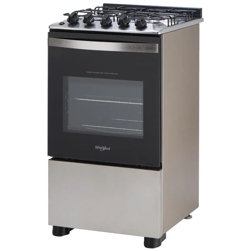 Cocina A Gas Whirlpool Inoxidable