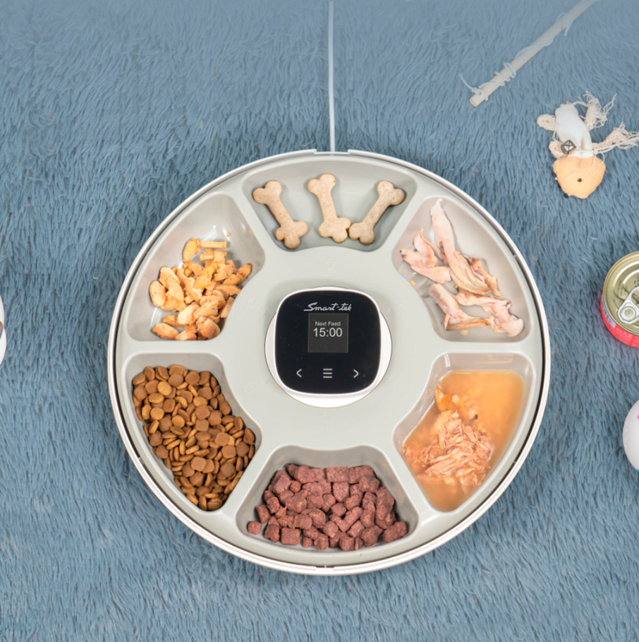 Racionador de Alimentos Múltiples para Mascotas Smart-Tek PF300