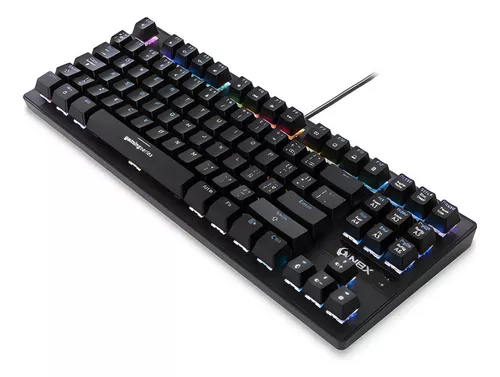 Teclado NBX Gaming Mecánico Usb Rgb Español Qwerty