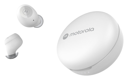 Auriculares Motorola Buds 250 In Ear Control Táctil Blanco