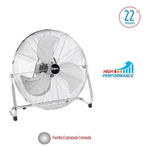 Ventilador De Piso Turbo 22 Reclinable