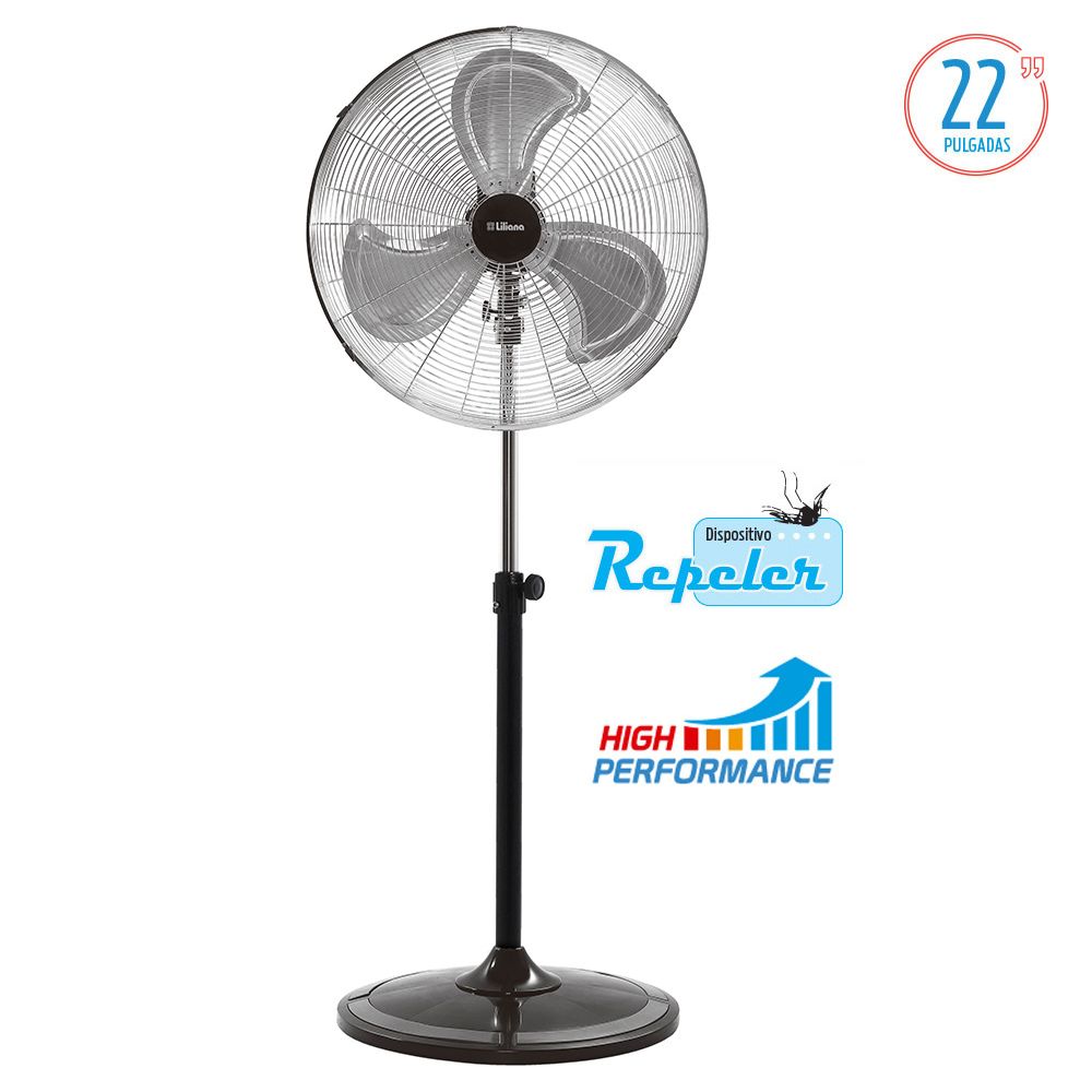 VentIlador de Pie 22" Liliana - 130W High Performance