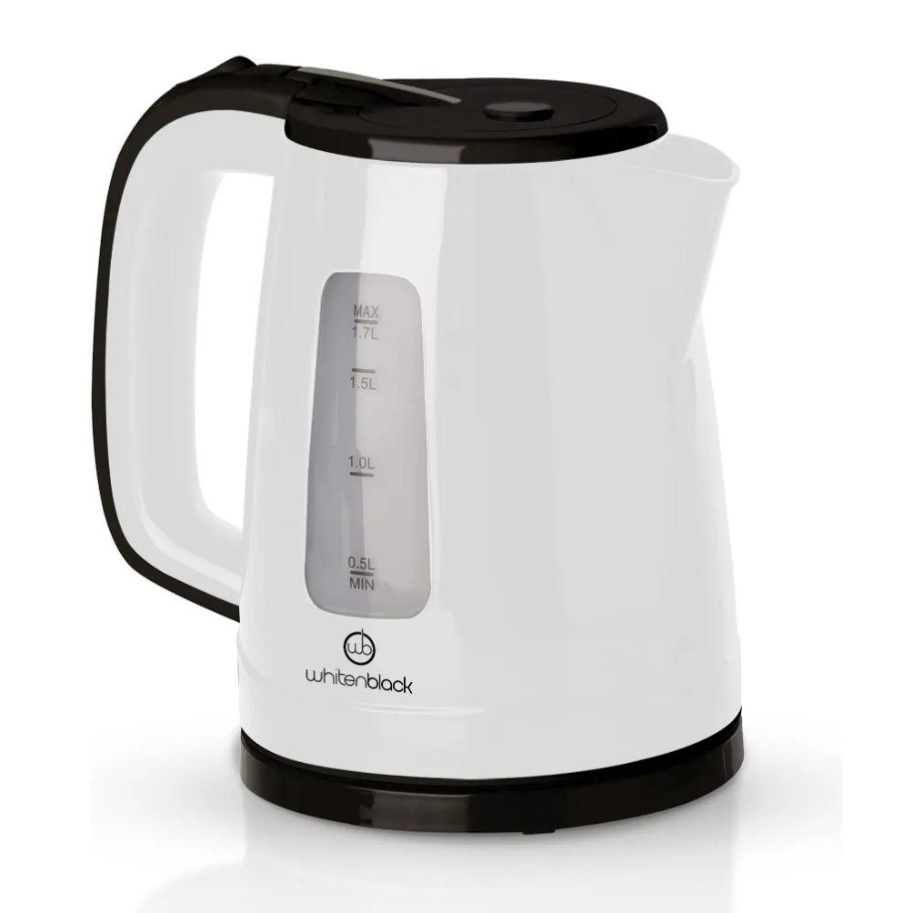 Pava Eléctrica Whitenblack 1,7 Litros APWB18