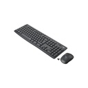 Mouse Y Teclado Logitech Mk295 Silent Wireless Negro