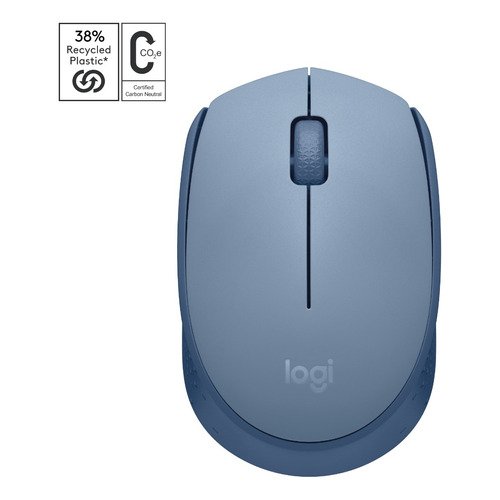 Mouse Inalambrico Logitech M170 Azul