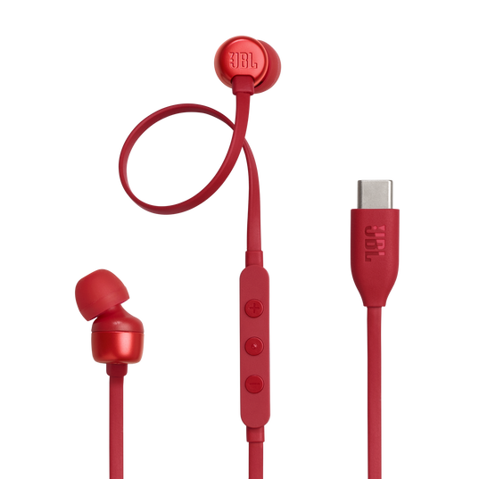 Auriculares JBL Tune 310C USB Rojo