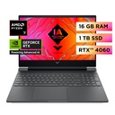 Notebook HP AMD Ryzen 7 15.6" NVIDIA GeForce RTX 4060 16GB RAM 1TB SSD Windows 11 Home  - 15-fb2023la