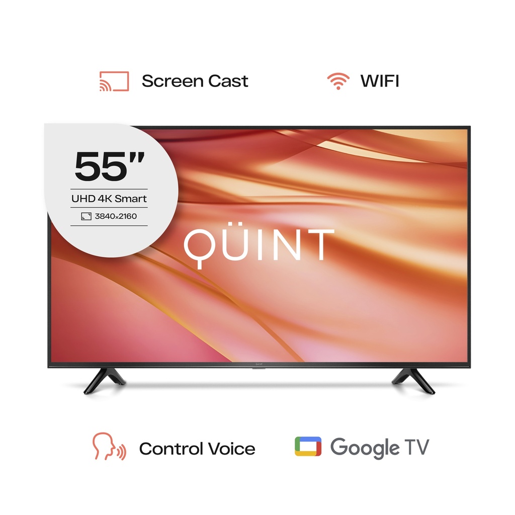 Smart Tv Quint 55" LED HD Con Google TV