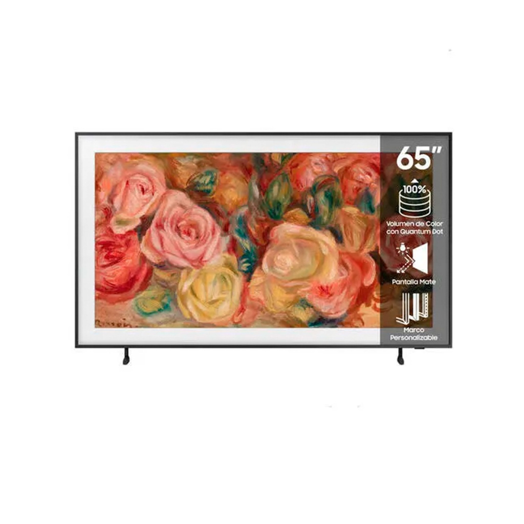 Smart TV 65" QLED 4K Samsung The Frame LS03D + Marco Intercambiable