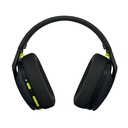 Auricular Inalámbricos Gamer Logitech G435 con Micrófono Negro