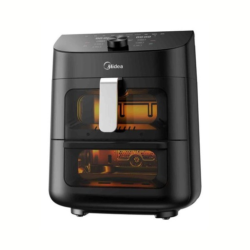 [AF-D211BAR1] Freidora de Aire Midea Smart 2 Zonas 11 Litros Negro