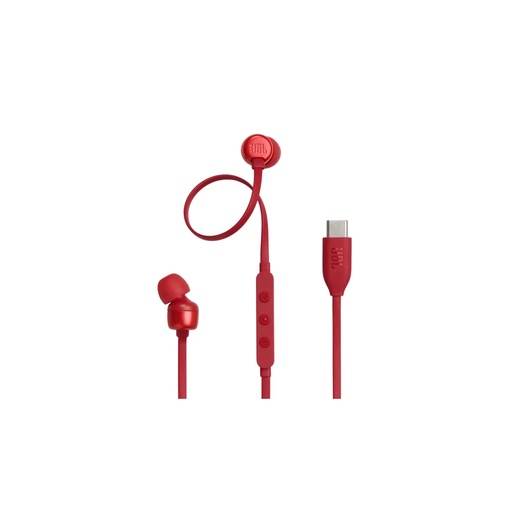 [JBLT310CREDAM] Auriculares JBL Tune 310C Rojo