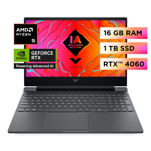 [A14LSLA] Notebook Hp Victus Gaming 15-fb2024la Amd Ryzen 5 16gb Ram 1TB RTX 4060 Windows 11