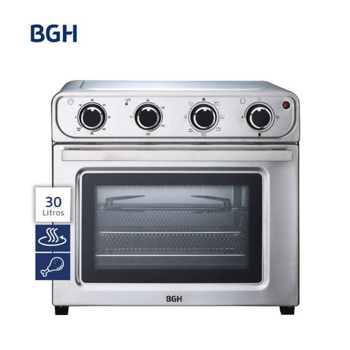 [PIH048250] Horno Eléctrico Freidor BGH Mecánico Inoxidable 30L