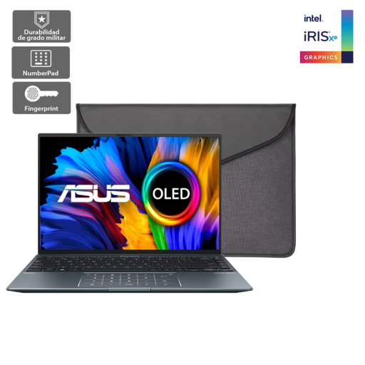 [UX5401ZA-KP034W] Notebook Asus Zenbook 14X Oled Ux5401Za-Kp034W I7-12700H 16Gb Ram 512Gb Win 11