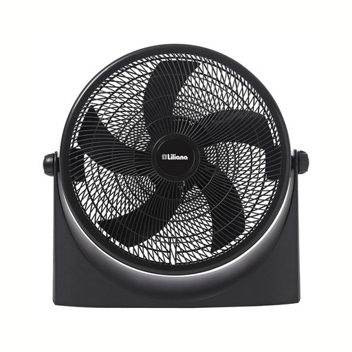 [VTF18P] Ventilador Liliana De Pared Y De Piso 5 Palas 18 Negro