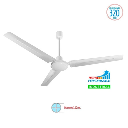 [VTHI503] Ventilador de Techo Industrial Liliana - 90W High Performance